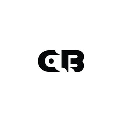 CB monogram logo design letter text name symbol monochrome logotype alphabet character simple logo