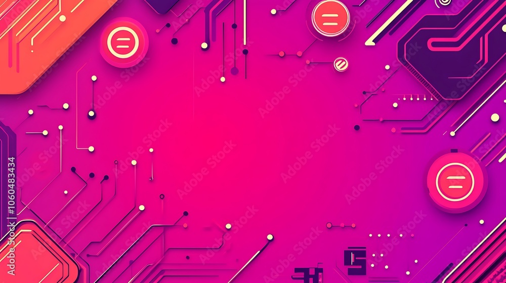Poster abstract technology background smooth blue background with copy space for advertisements