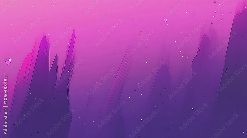 Poster abstract purple and pink gradient background clean blank canvas with empty space for designs
