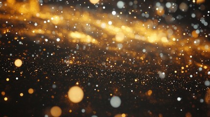 Obraz premium A captivating image of a starry night sky with vibrant, dynamic sparkles and streaks of light captured in motion.