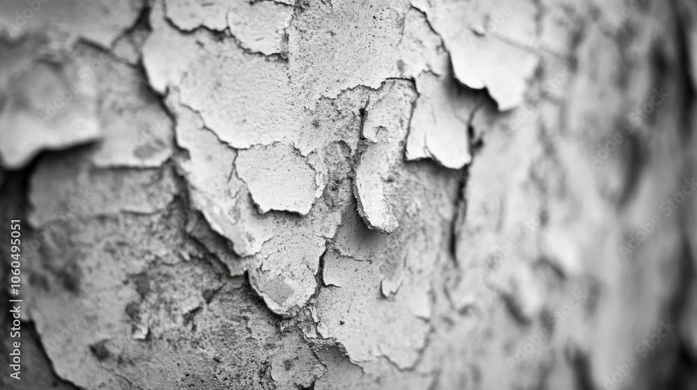 Poster close-up of textured concrete wall, showing intricate natural patterns and rough surfaces in soft li