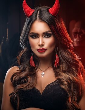 she-devil, AI generated