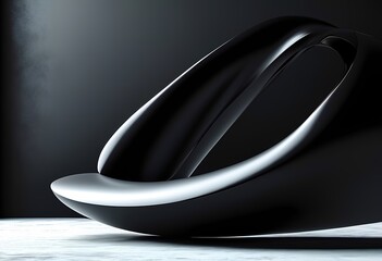 solid black backdrop