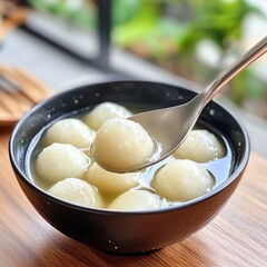 Rice Balls in Soup