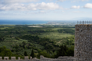 Frankish Castle of Chlemoutsi was built in 1220-1223