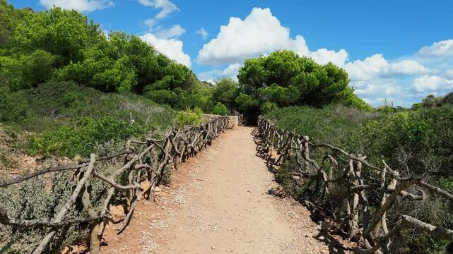 Old path in Mallorca