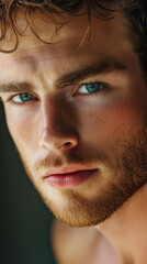 Obraz premium A photo of a handsome man generated by AI