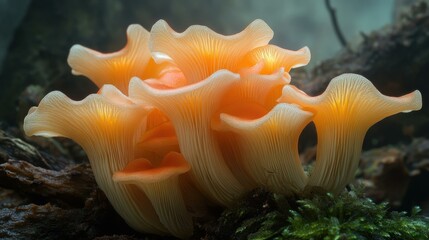 Enchanting Orange Mushrooms: A Glimpse into Nature's Fascinating Fungi