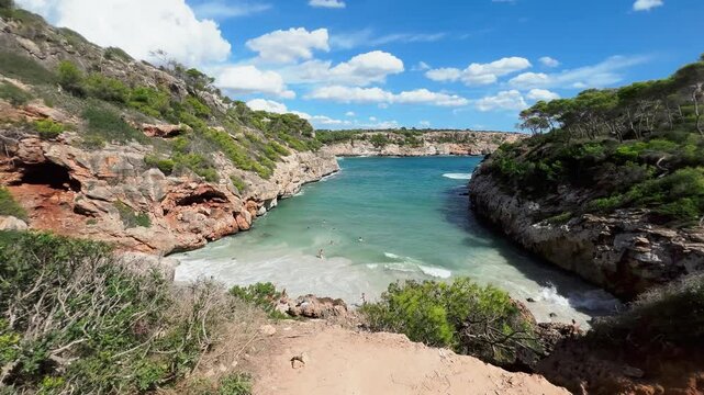 Callo des Moro beach in Mallorca