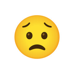 Fototapeta premium Sad Face Emoji 