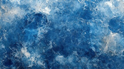 Fototapeta premium Captivating Abstract Ocean Tones: A Deep Dive into Blue Textures and Artistic Serenity