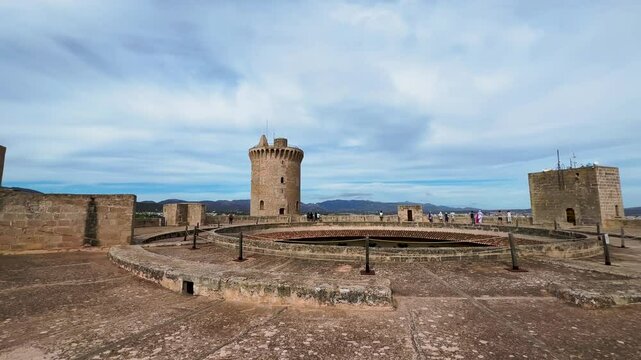 Castell de bellver panorama Mallorca