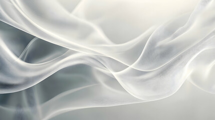 Fototapeta premium Ethereal mist with soft gradients, atmospheric texture background in silvery hues creating a sense of depth