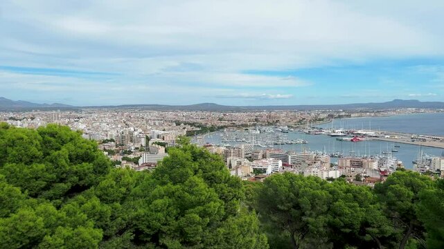 Puerto de la palma - mallorca port view