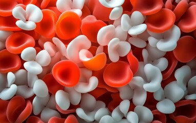 Red and White Blood Cells