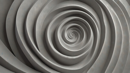 Obraz premium black and white spiral