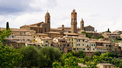 Obraz premium ‎⁨Montalcino⁩ Skyline