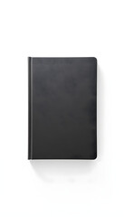 Mock up of hardcover book on white background isolated with white highlights, png