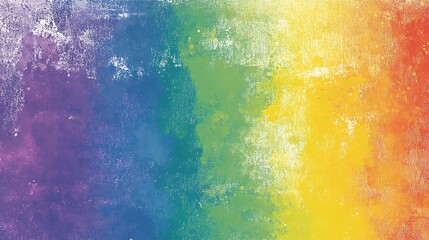 Fototapeta premium A banner design incorporating a textured rainbow gradient, representing the strength and resilience of the LGBTQ+ community on Pride Day, with a focus on equality and acceptance.