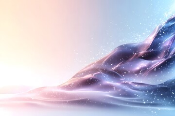 Fototapeta premium Smooth Pastel Background with Minimalistic Design