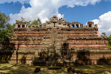 Phimeanakas temple in Angkor Thom, Siem Reap, Cambodia.