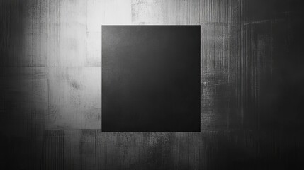 Black and white invitation template