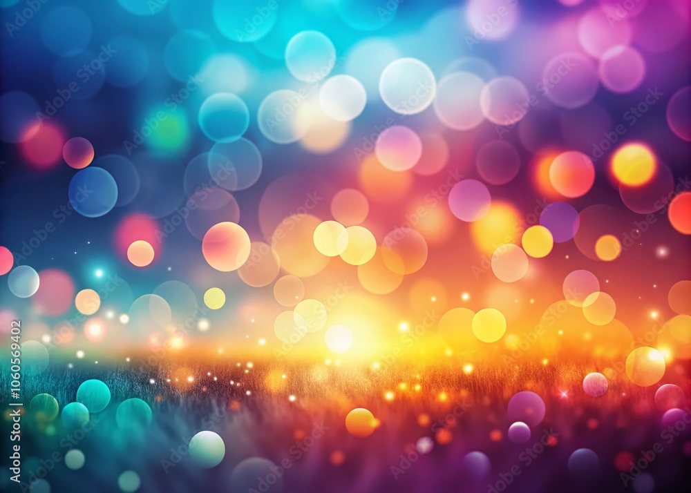 Poster gradient mesh creative design background - abstract digital background with bokeh effect for modern 