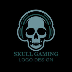 Skull Gaming Logo Design