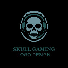 Skull Gaming Logo Design