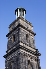Bell tower of a famous church in hanover