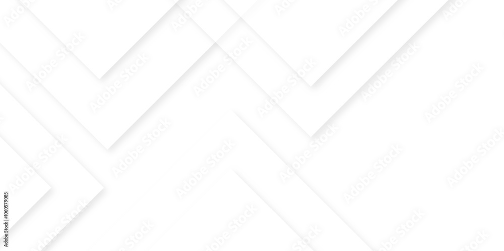 Poster abstract white and grey modern minimalistic pale geometric pattern white square shape with futuristi