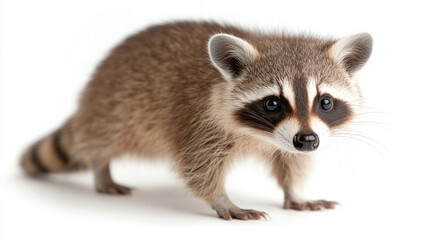 Fototapeta premium close up of a raccoon