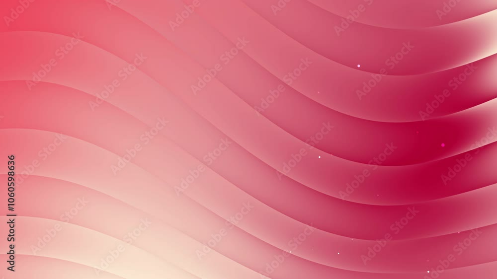 Poster abstract pink gradient background with curved lines suitable for presentations, advertising, web des