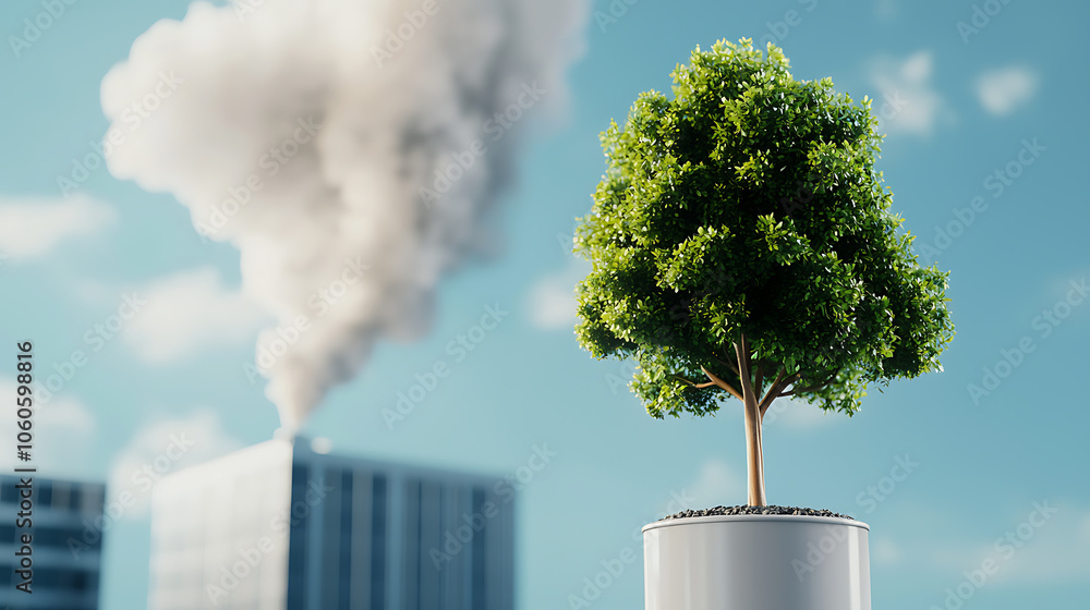 Poster innovative strategies for emission reduction and achieving net zero in urban environments