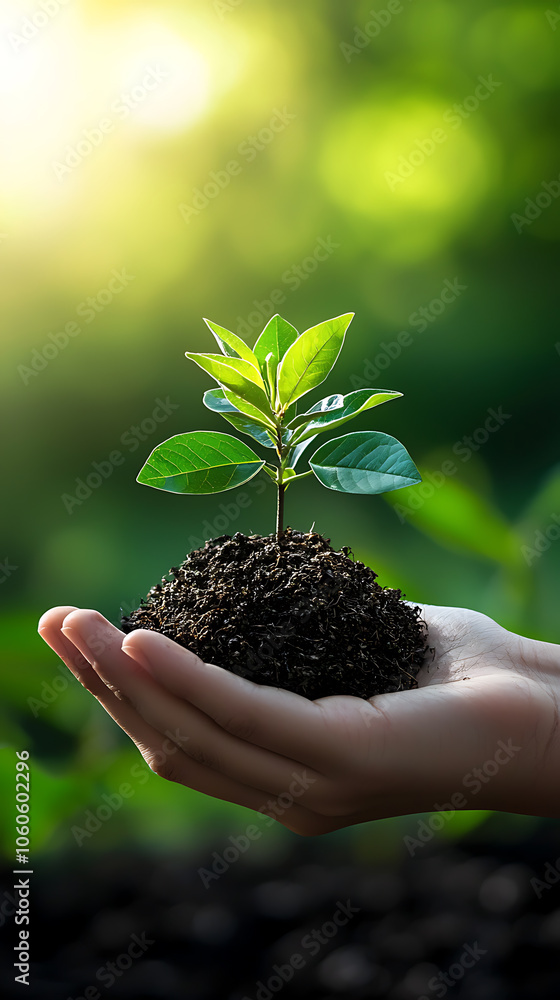 Poster nurturing nature policies advancing net zero climate solutions through sustainable practices and gre