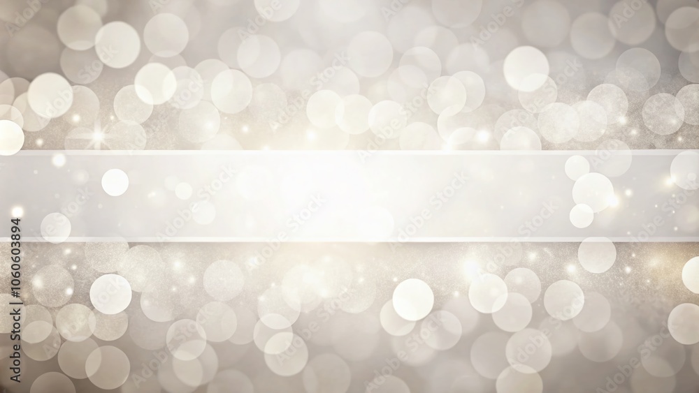 Poster light grey textured background with bokeh effect for generative ai copyspace, ideal for presentation