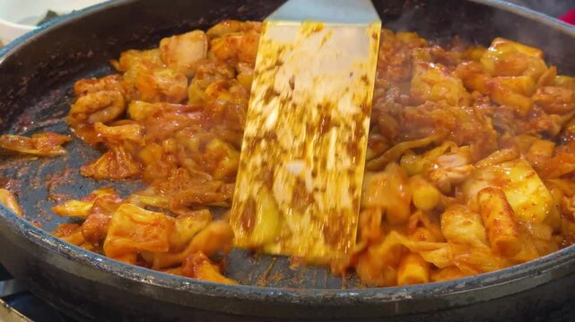 철판 닭갈비