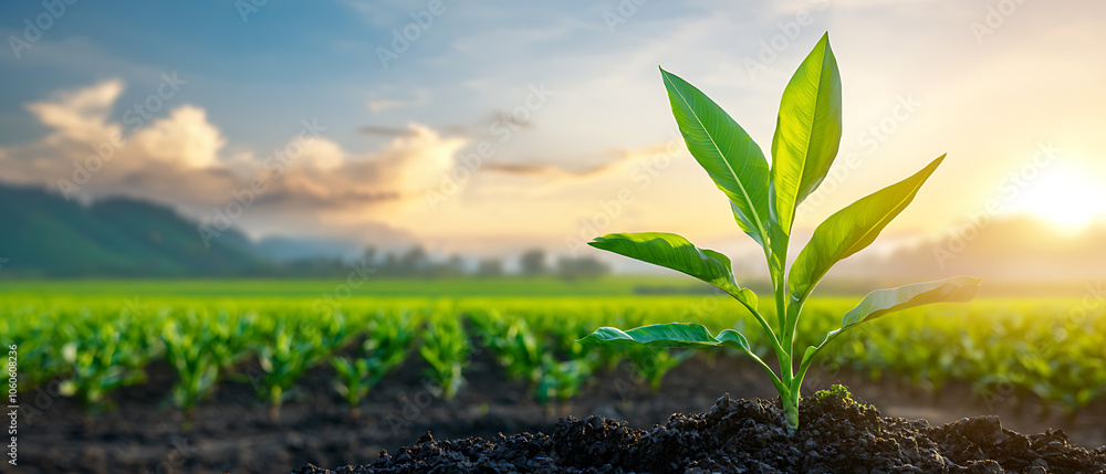 Poster nurturing sustainable growth how planting seeds today can transform industries towards a net zero fu