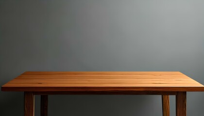 empty classroom table, Minimalist color palette or monochrome, table, space for texts on the left, illustration