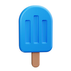 Ice Cream 3d Render Icons