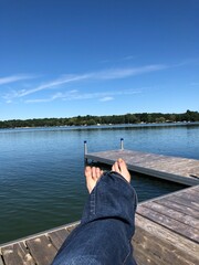 Fototapeta premium Lake life