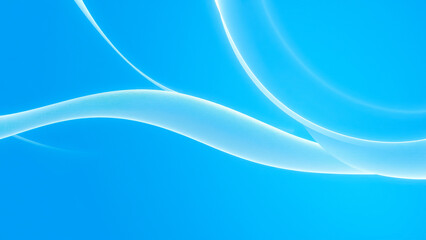 Fototapeta premium abstract blue background with white flowing lines