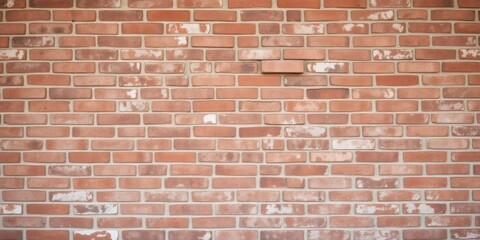 Obraz premium A high resolution image of a weathered red brick wall background, weathered, building