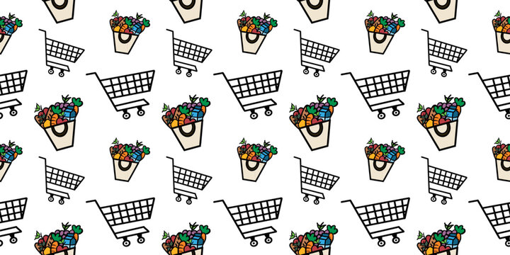 Ilustração Vetorial Plano de Fundo, estabelecimento, presente, almofadas, infinito, design, papel, carta ícon, vector, modelo, caricatura, design, ilustração, loja, ícon, presente, símbolo, inconsútil