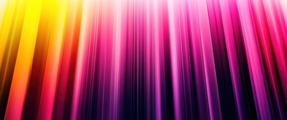 Fototapeta premium Vibrant spectrum of colors, vertical stripes, rainbow gradient, abstract background, digital art, high contrast, saturated hues, prismatic effect, color theory, dynamic lines, graphic design, kaleidos