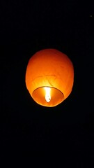 lantern in the night