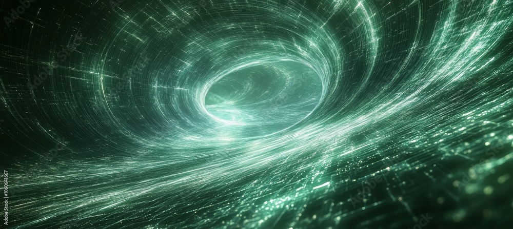 Canvas Prints wormhole space portal. time dilation. science space galaxy astronomy. generative ai technology.