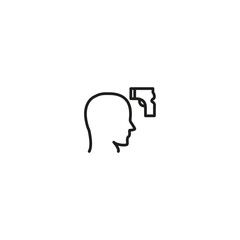 Health icon, wellnes icon, Outline icon collection. Vector