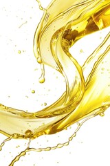 Fototapeta premium Close-up of liquid oil