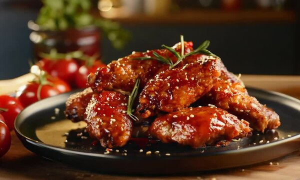 Best Korean Food Chicken Buldak Gochujang Sauce Korean fried chicken